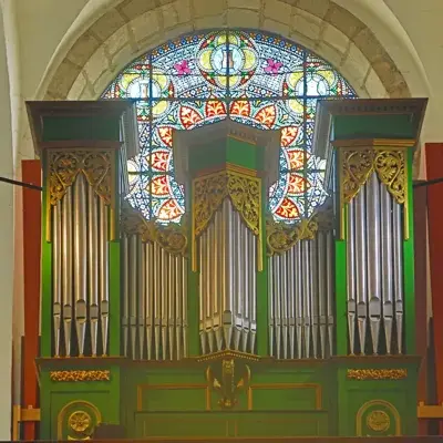 Orgue Stoltz (1860) de l'église d'Entraygues sur Truyère