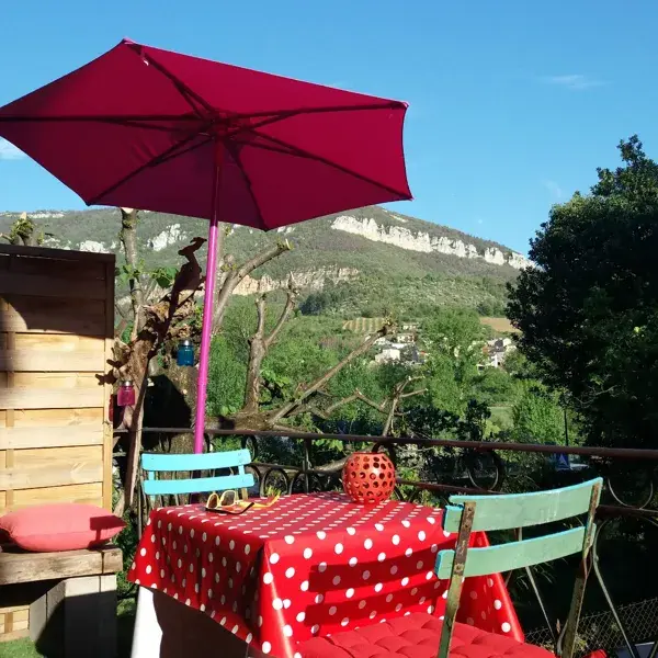 Terrasse avec vue