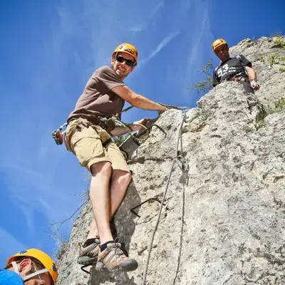 Roc et Canyon - Le Vallon des tyroliennes / Parcours Aventure