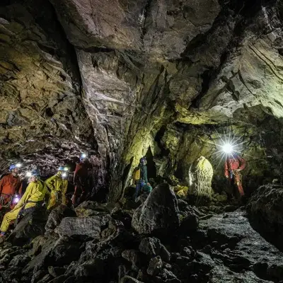 Aven sous le causse du Larzac