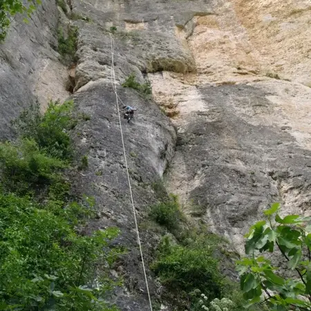 Escalade perfectionnement Gorges du Tarn