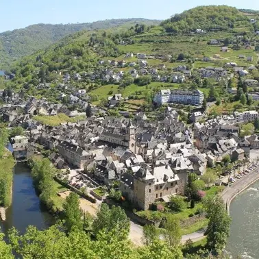 Confluent du Lot et de la Truyère à Entraygues