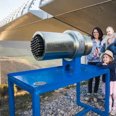 Viaduc de Millau, le Sentier des Explorateurs