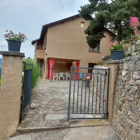 entrée du gîte