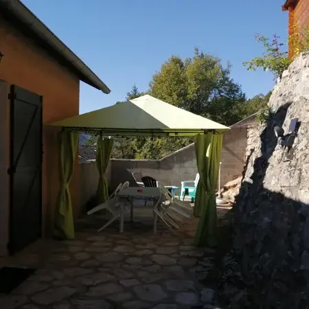 terrasse du gîte