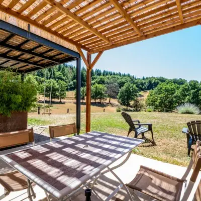 Vue sur le Parc Animalier