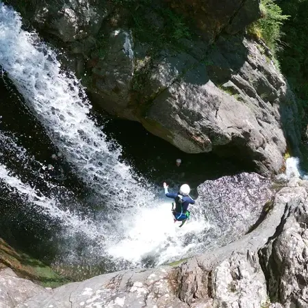 Mélanie et Guillaume - Canyon bramabiau