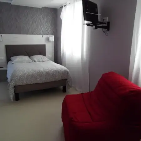 Chambre à l'Hôtel Le Patio