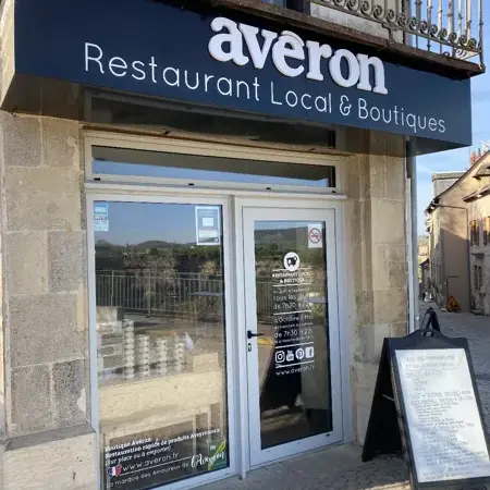 Devanture de notre boutique restaurant