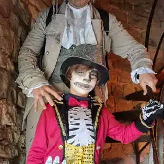 Halloween / Chasse au trésor au château de Peyrelade