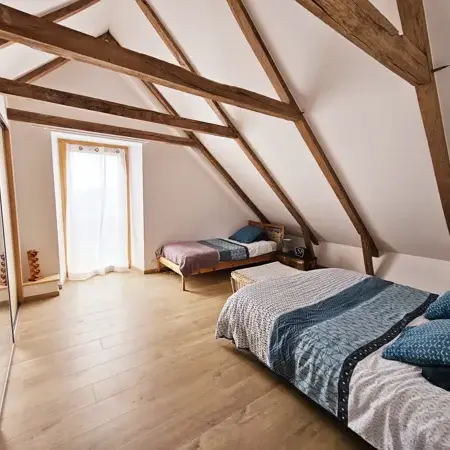 Un dortoir pouvant accueillir 3 personnes