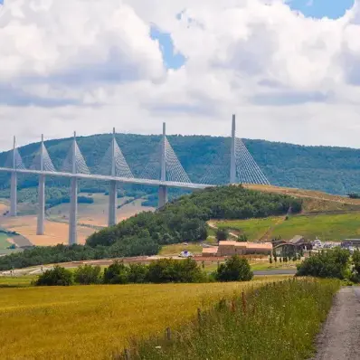 Site du viaduc de Millau, Aveyron