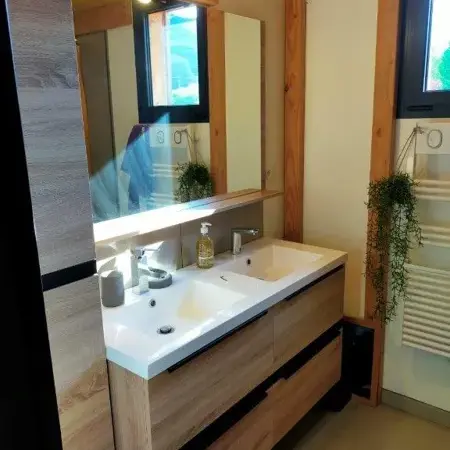 Salle de Bain Gîte Gorges-du-Tarn Millau