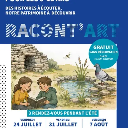 Histoires et Patrimoines pour les 5-12 ans  Racont' Art -