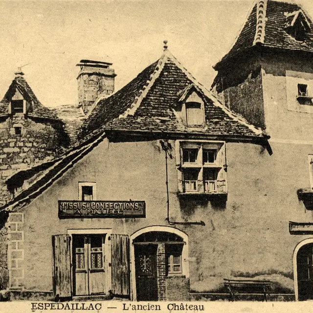 8- Espédaillac Maison Malbec tissus et confection - Espédaillac en 1948 © PNRCQ.jpg