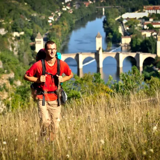 Chemin de St Jacques - Point de vue de la Croix de Magnes - CAHORS--© Lot Tourisme - C. ORY.jpg