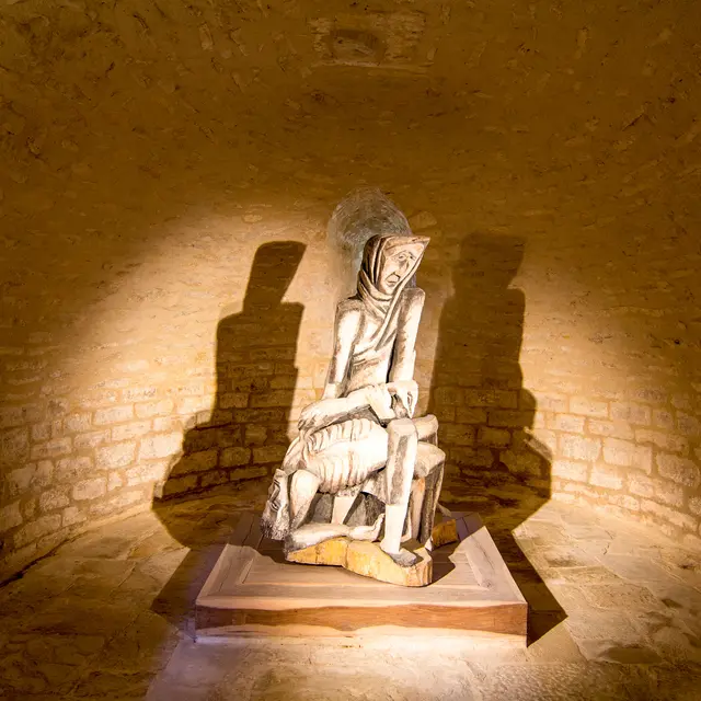 Pieta de Zadkine - Église Saint-Laurent © Lot Tourisme - C. Novello.jpg