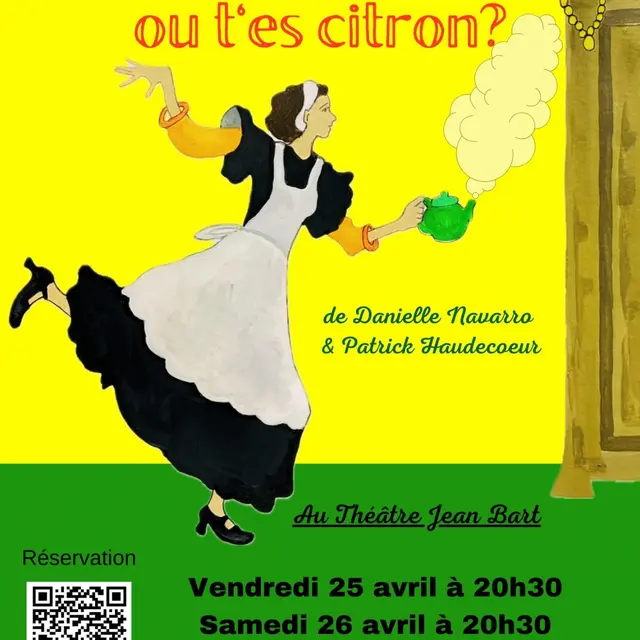 Affiche Thé à la menthe ou t'es citron