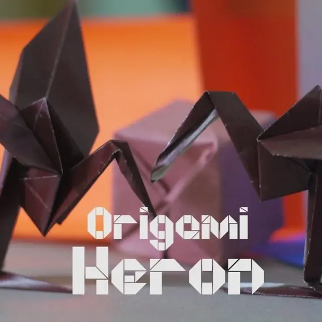 deux_hérons_en_origami