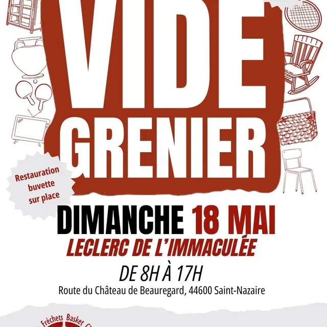 Vide-grenier des Fréchets Basket Club