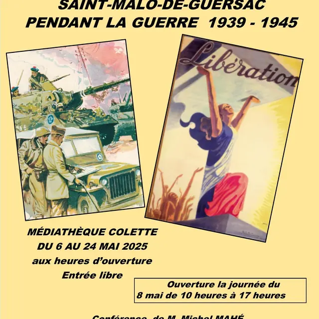Exposition «Saint-Malo-de-Guersac pendant la guerre 1939-45»