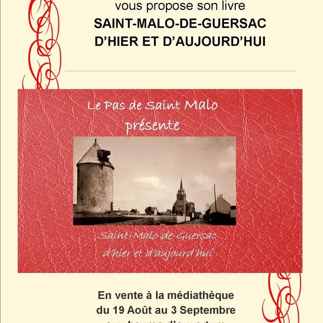 Affiche  livre-photos Pas de saint Malo