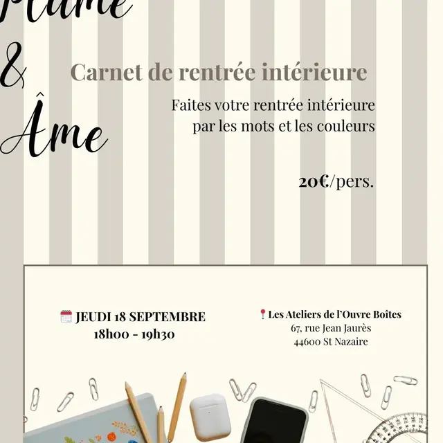 Faites votre rentrée intérieure par les mots et les couleurs