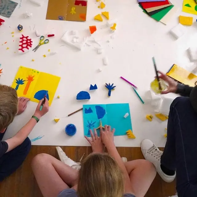 Visite-atelier en famille au Grand Café, 2024