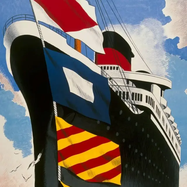 Affiche de la Compagnie Générale Transatlantique