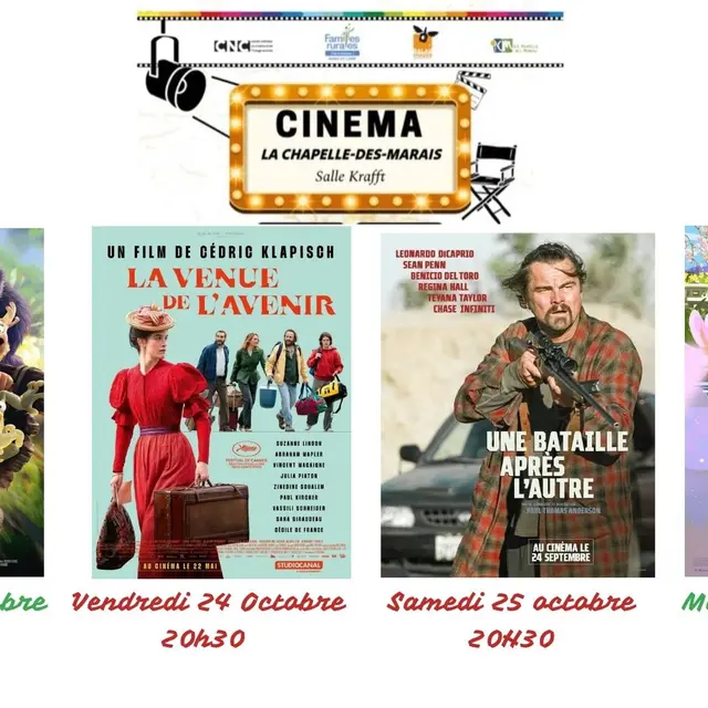 Films proposés par familles rurale en partenariat de cinémar