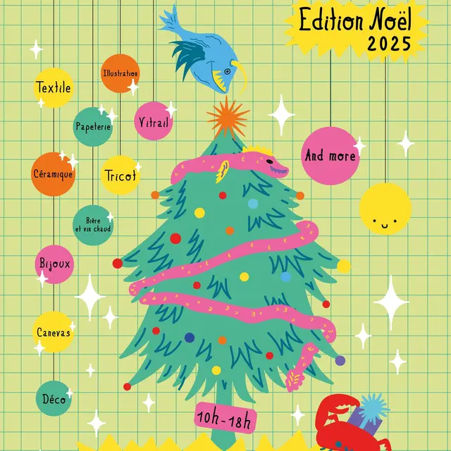 AFFICHE Fish and friend's Market