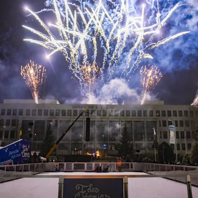 Feu d'artifice place Blancho