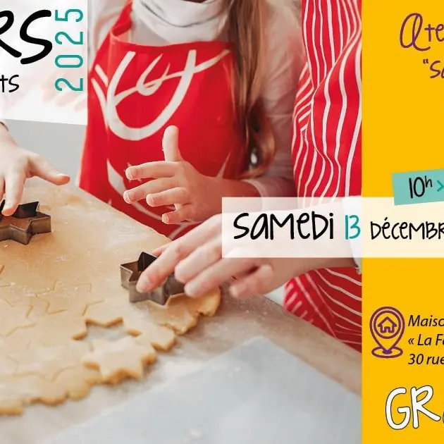 Atelier Sablés de Noël 18 mois-3 ans