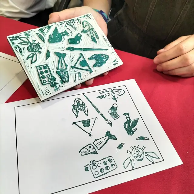 Atelier POP! Linogravure