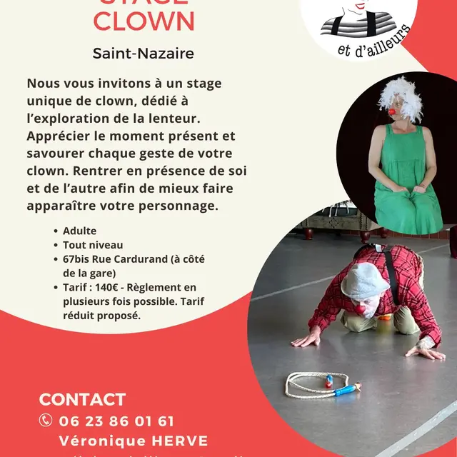 Stage clown mars 2026