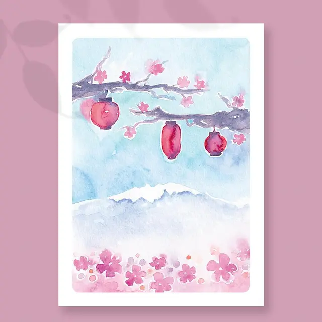 Vue sur le Mont Fuji