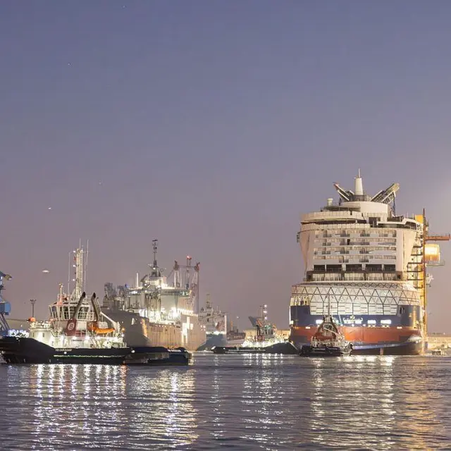 Visite nocturne Nantes Saint-Nazaire Port