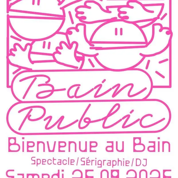 Flyer bienvenue au bain