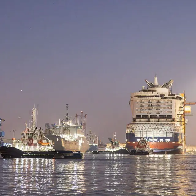 Visite nocturne Nantes Saint-Nazaire Port