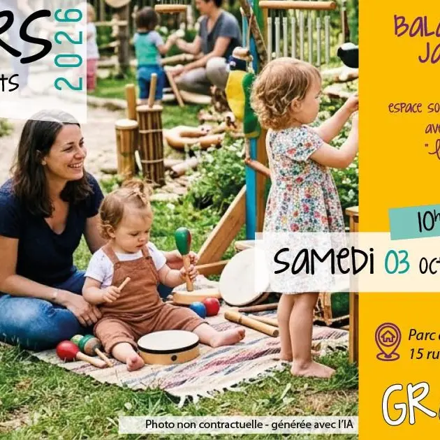 Atelier balade musicale et jardin sonore