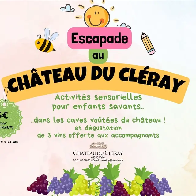 Escapade sensorielle au Château du Cléray