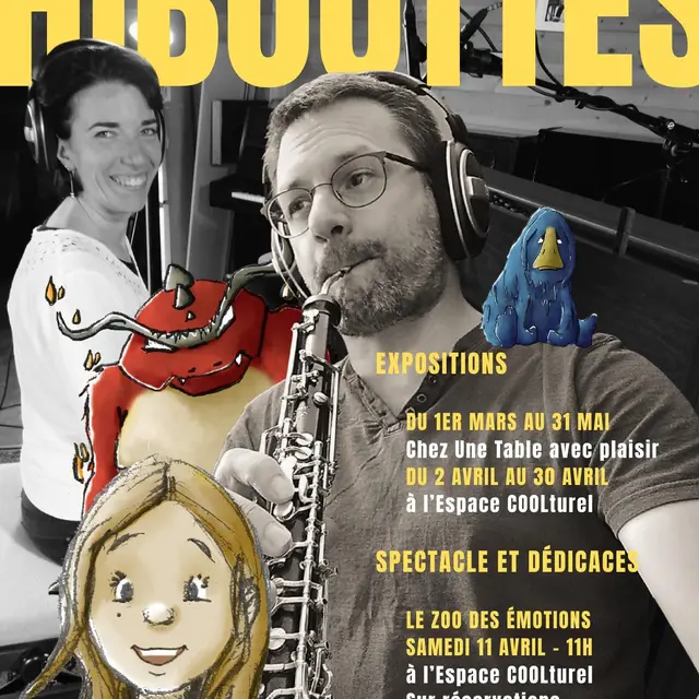 Exposition les Hibouttes