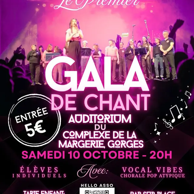 Gala de chant de la chorale Vocal Vibes