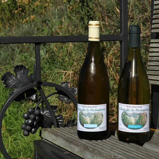 Clos de la Buissière - Huy - Bouteilles