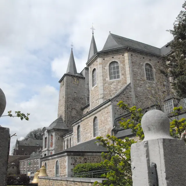 Collégiale Sainte-Ode - Amay - vue extérieure