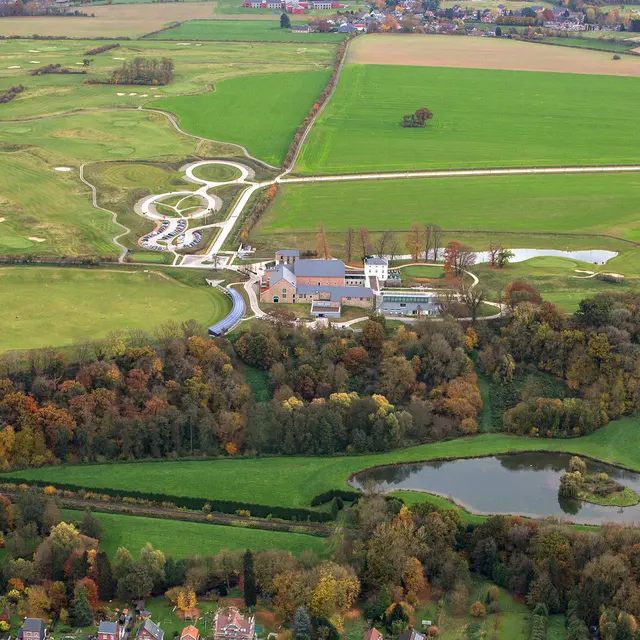 Naxhelet Golf CLub - Wanze - vue aérienne