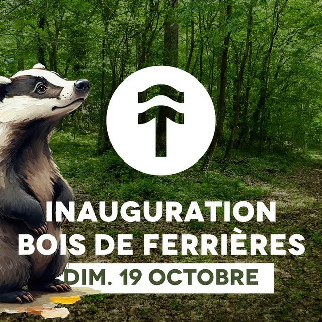 Inauguration bois de ferrières