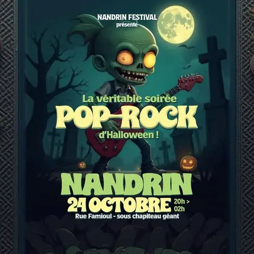Soirée pop-rock halloween