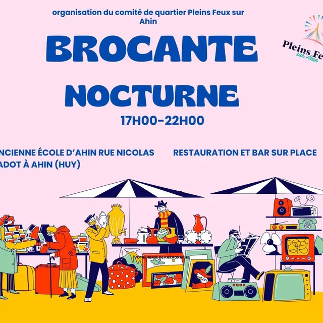 Brocante nocturne