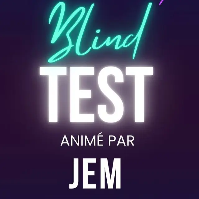 Blind test ahin